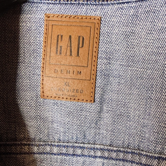 Oversized Vintage Denim Jacket XL - Picture 9 of 9